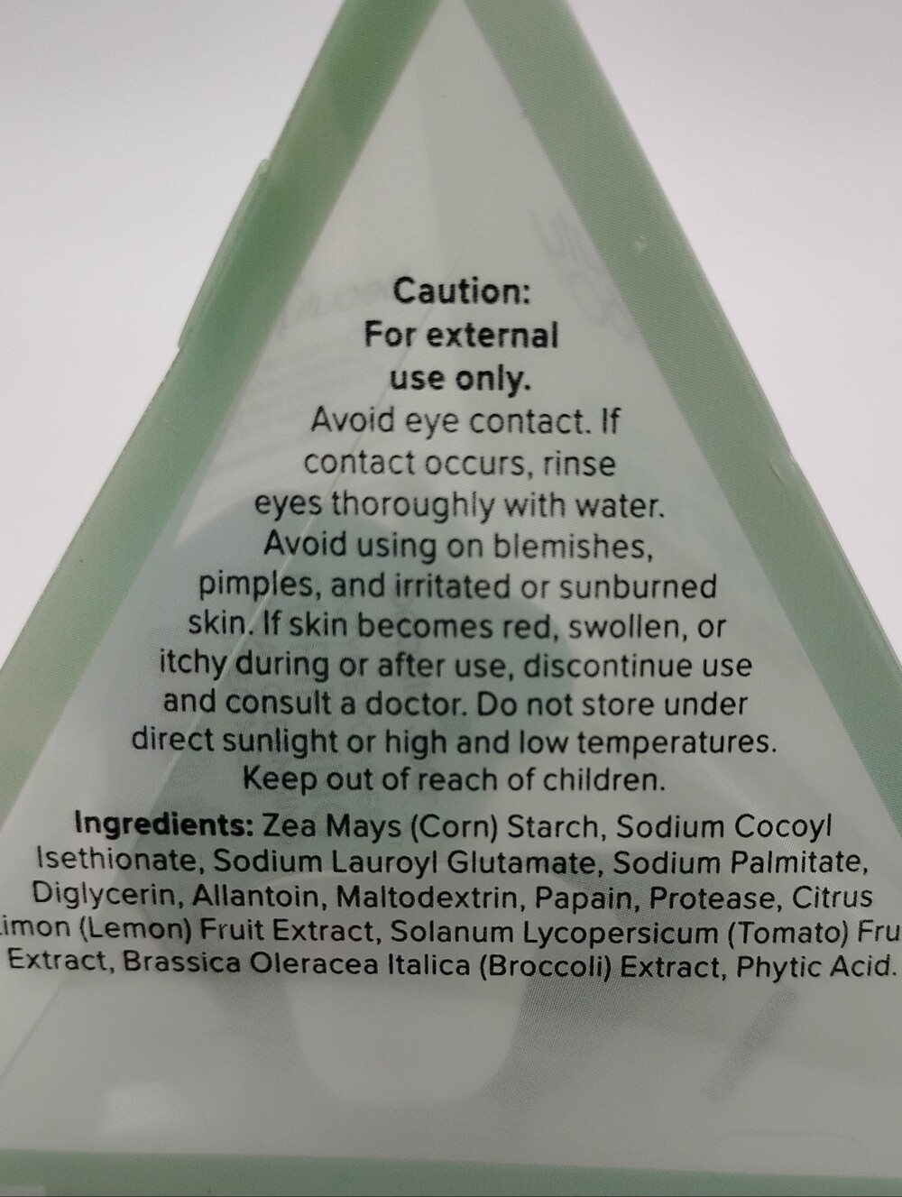 beauty360 Purifying Enzyme Powder Facial Cleansing Treatments - Mint Green - Picture 2 of 3